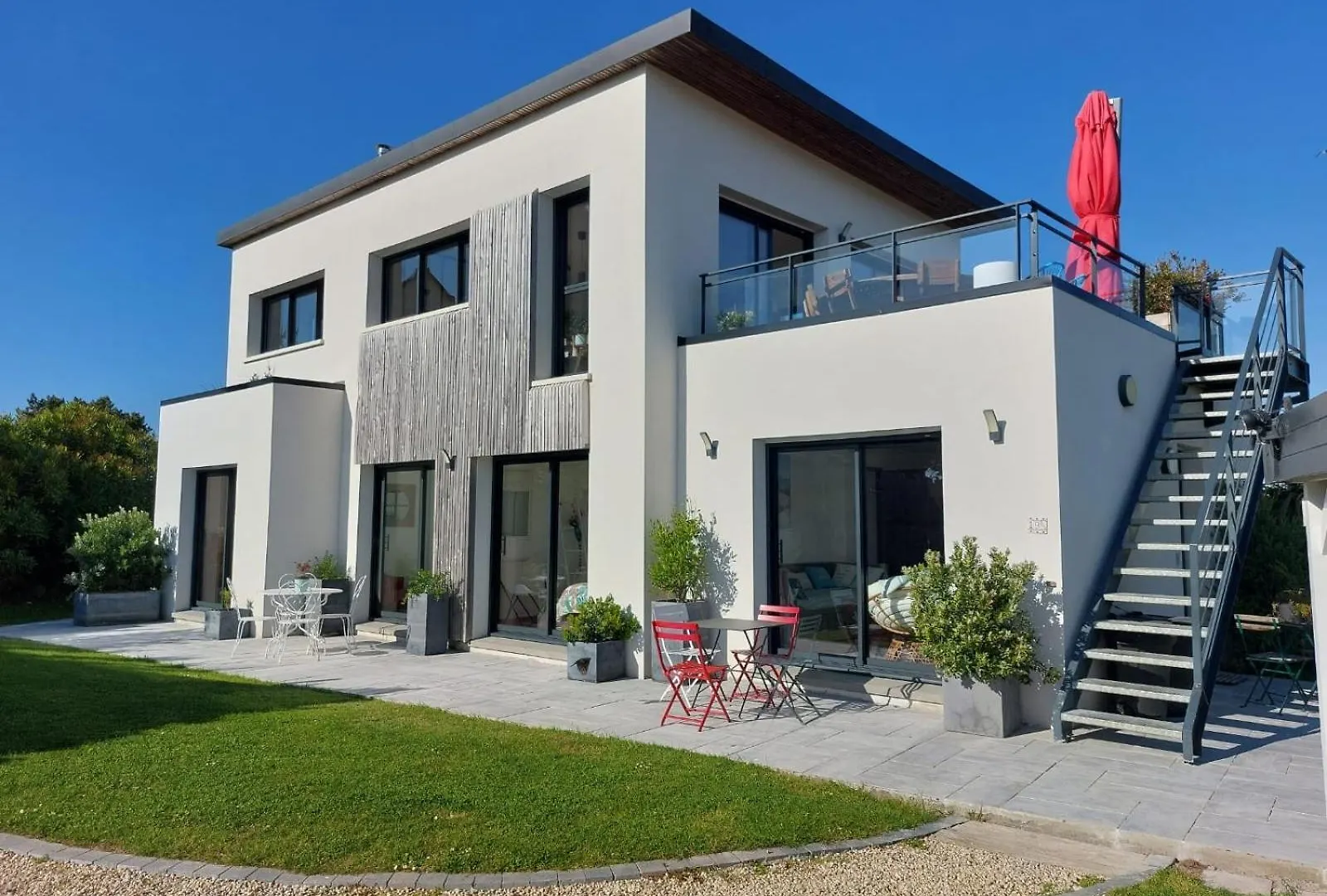 Villa Lumineuse Vue Mer 150M Plage Plougasnou